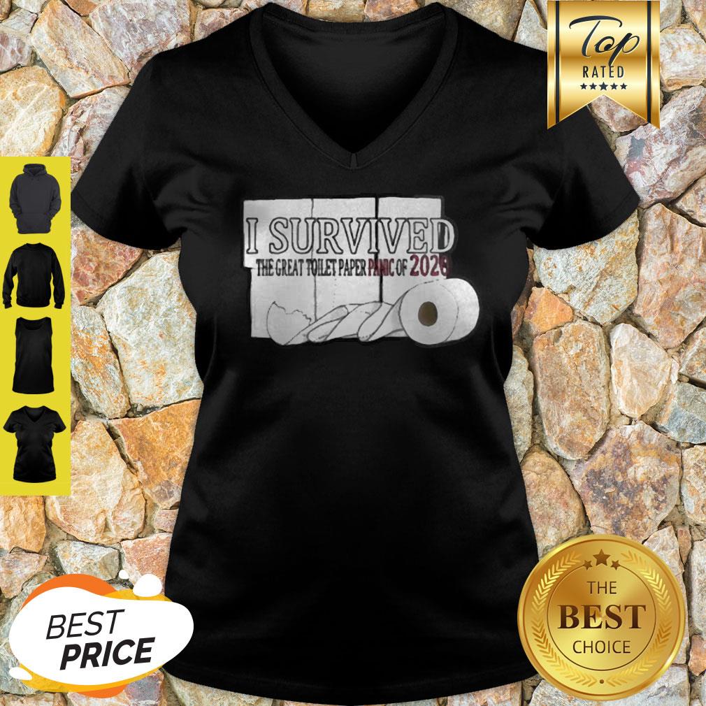 I Survived The Great Toilet Paper Panic Of 2020 Coronavirus Shirt
