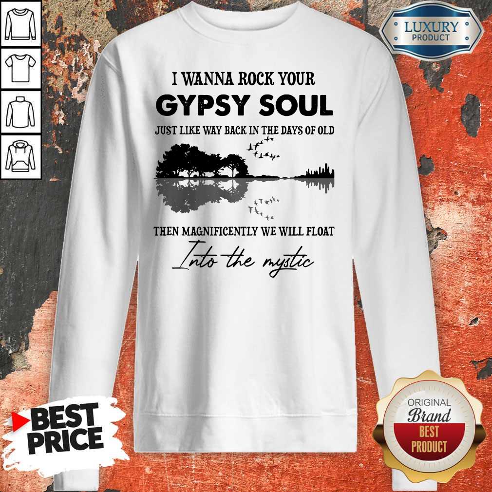 I Wanna Rock Your Gypsy Soul Violon Lake Shadow Classic T-Shirt