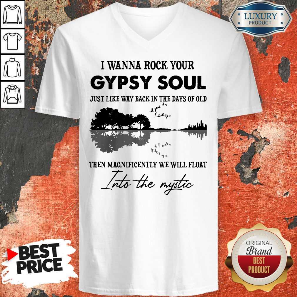 I Wanna Rock Your Gypsy Soul Violon Lake Shadow Classic T-Shirt