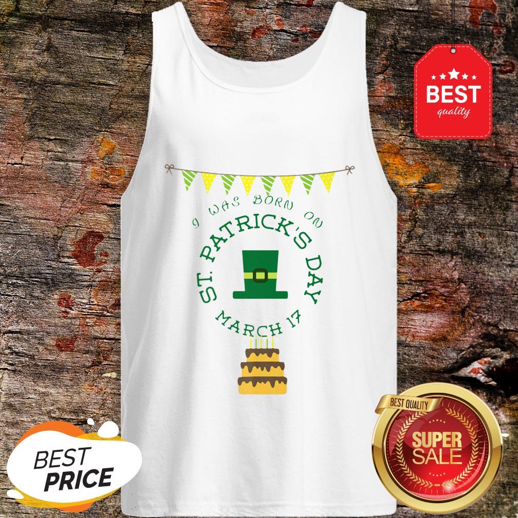 Official I Was Born On St. Patrick’s Day Birthday T-Shirt