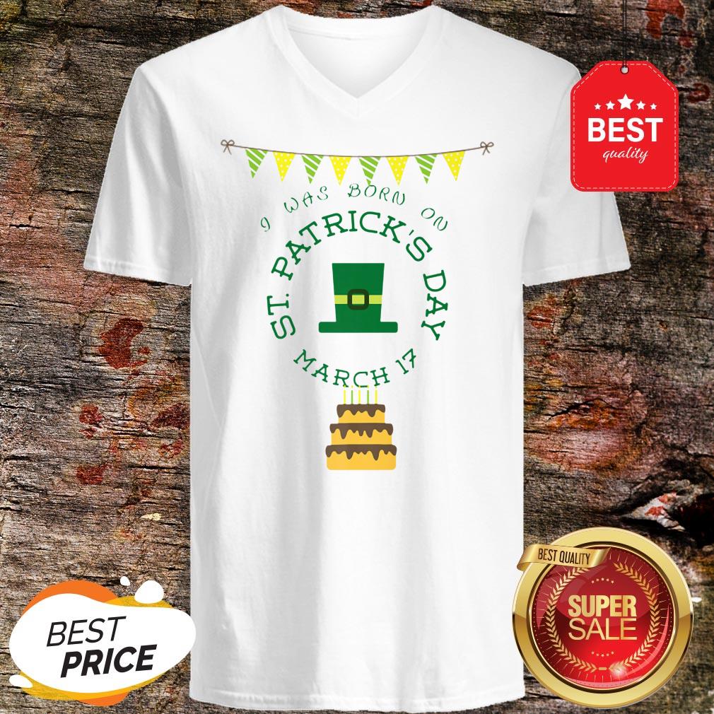 Official I Was Born On St. Patrick’s Day Birthday T-Shirt