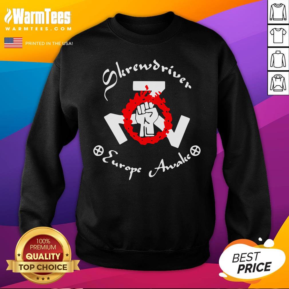 Official Shane Burley Skrewdriver Europe Shirt