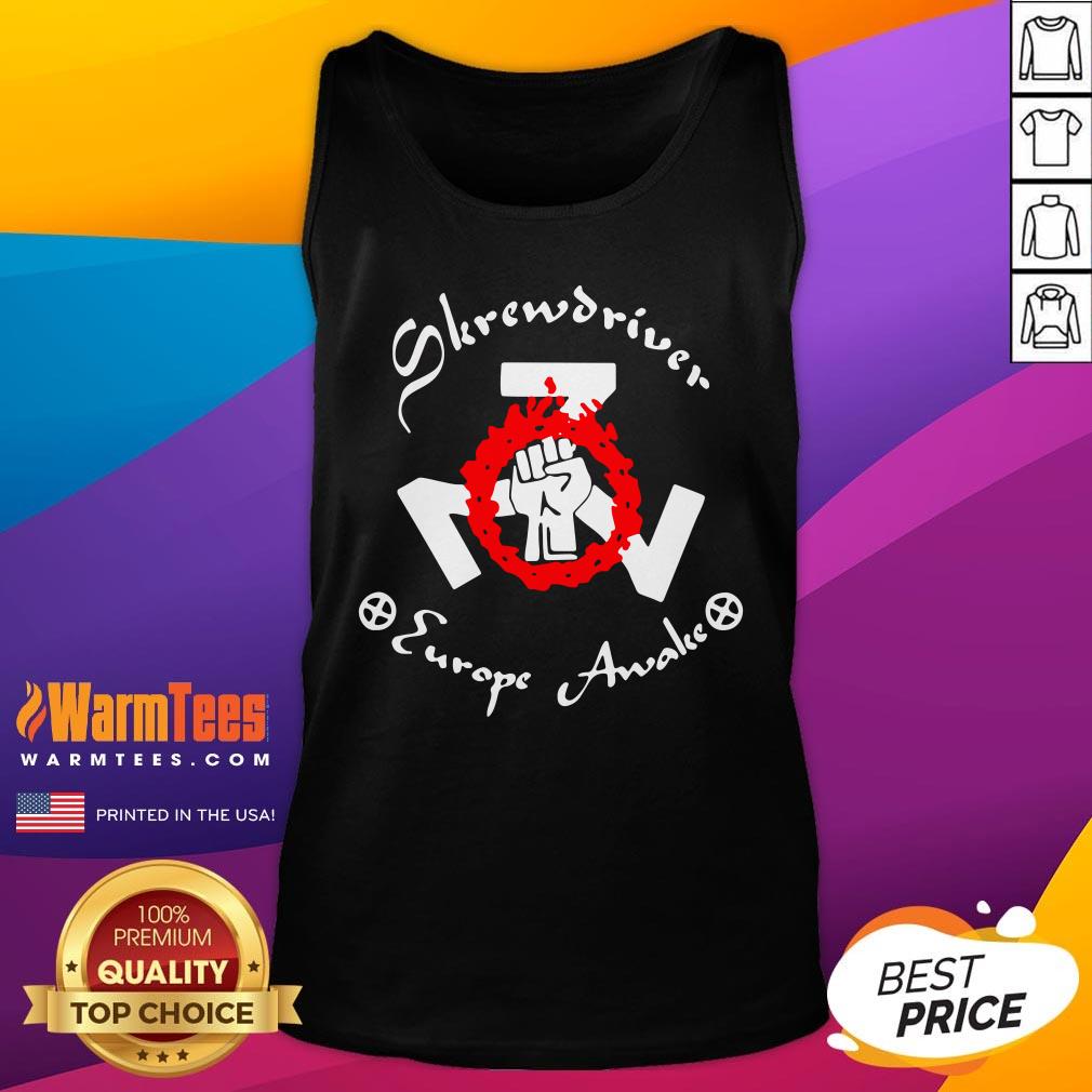 Official Shane Burley Skrewdriver Europe Shirt