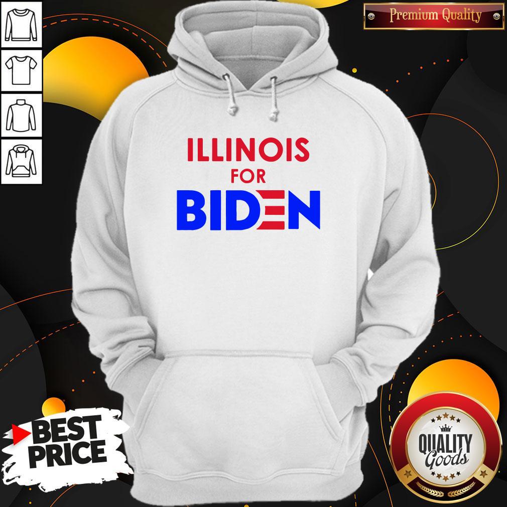 Illinois For Joe Biden Map 2020 Election USA Democrat Gift Shirt