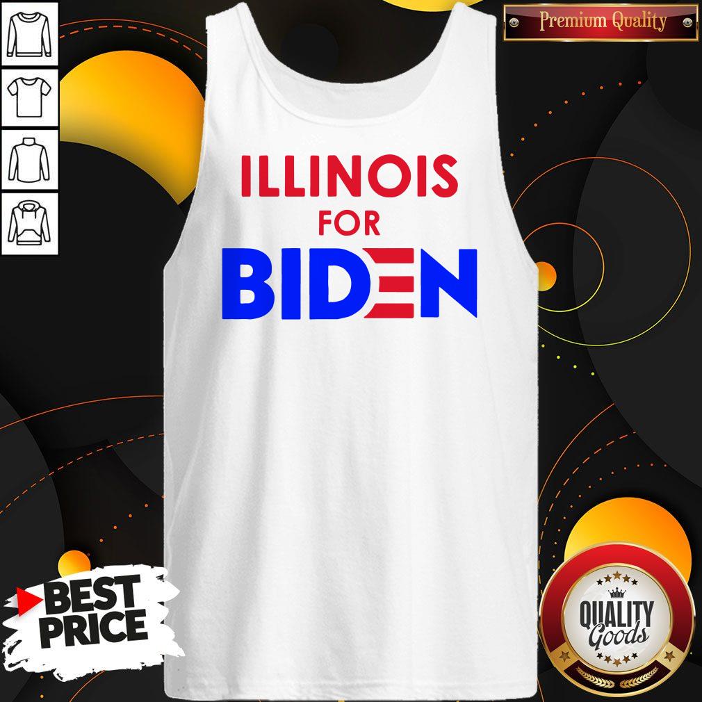Illinois For Joe Biden Map 2020 Election USA Democrat Gift Shirt