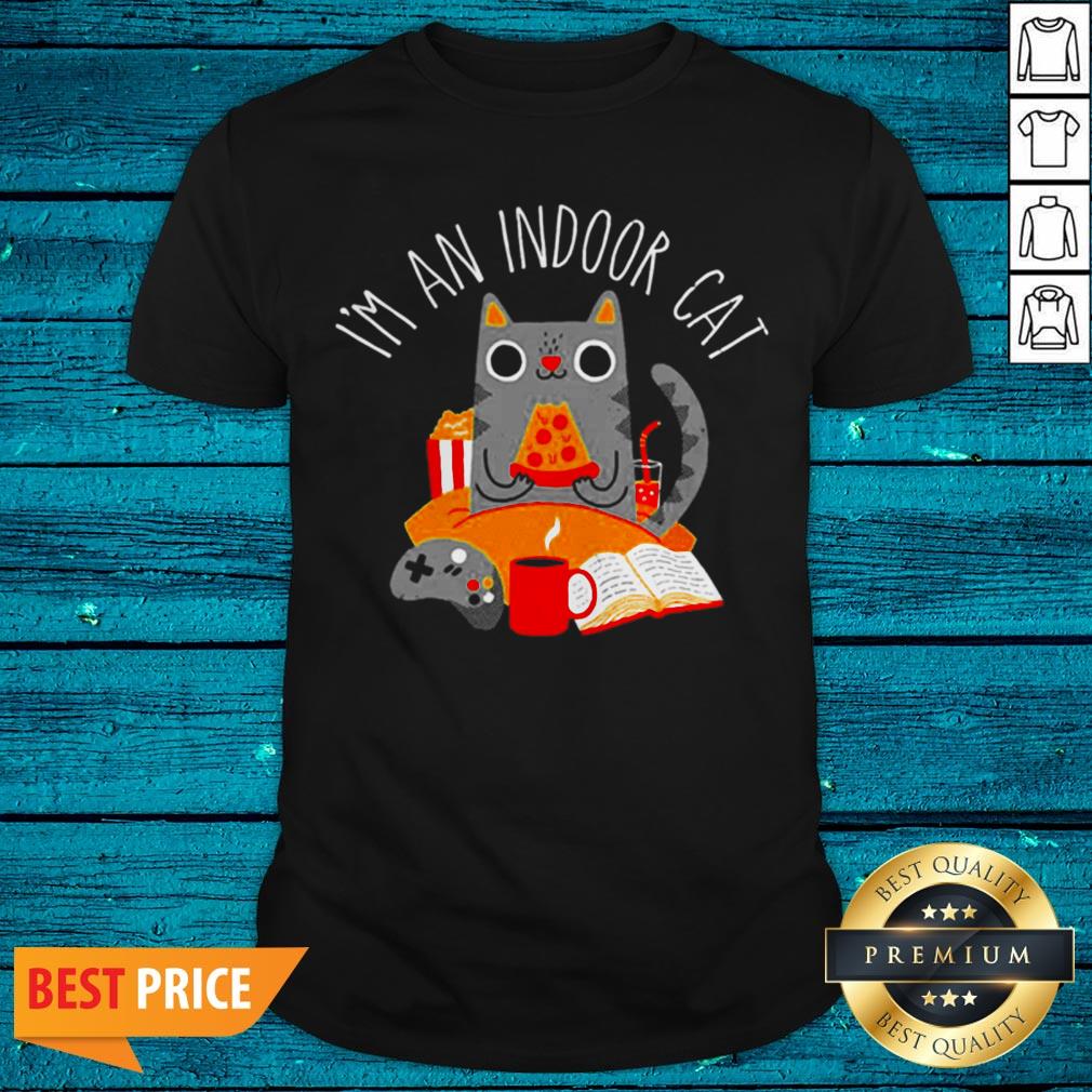I’m An Indoor Cat Video Game Coffee Book Shirt