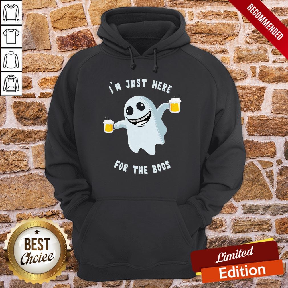 I'm Just Here Ghost Drink Beer For The Boos Halloween Shirt