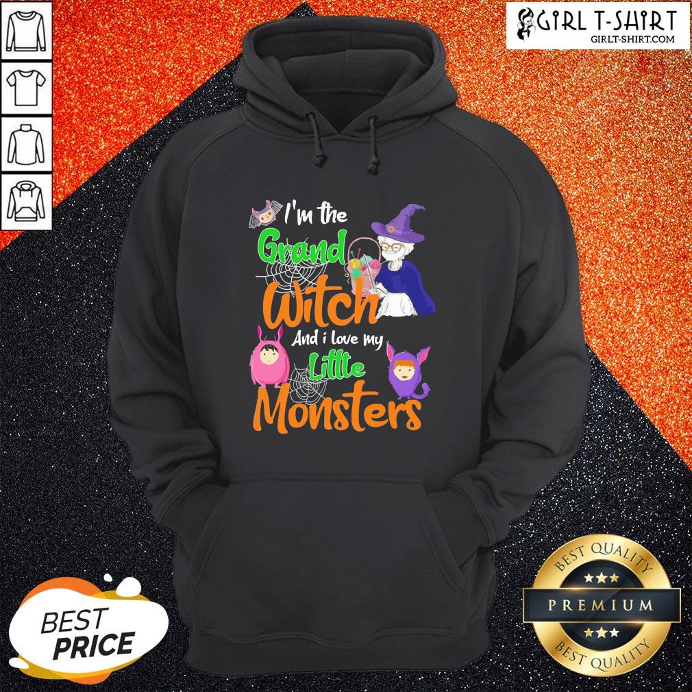 I’m The Grand Witch And I Love My Little Monsters Halloween Shirts