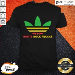Nice Adidas Logo Roots Rock Reggae Shirt