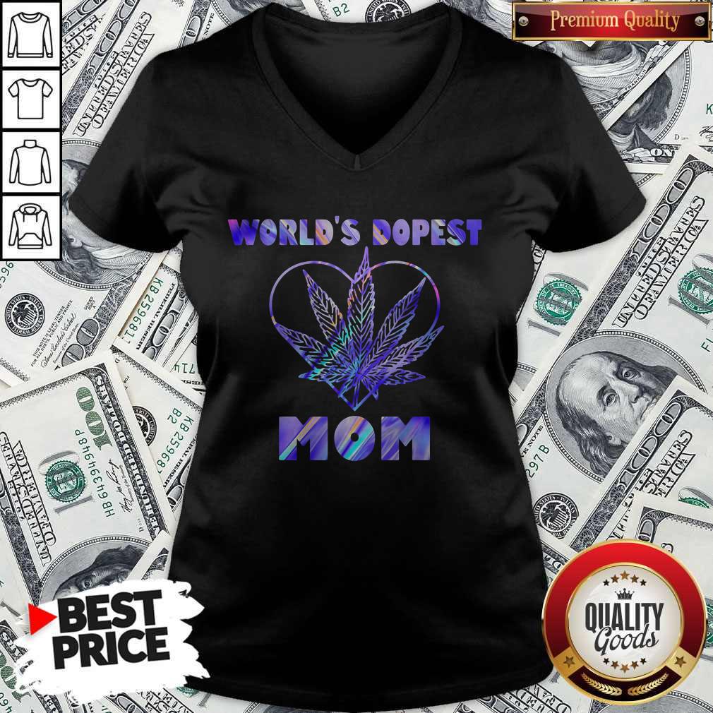 Important Cannabis Worlds Dopest Mom Shirt
