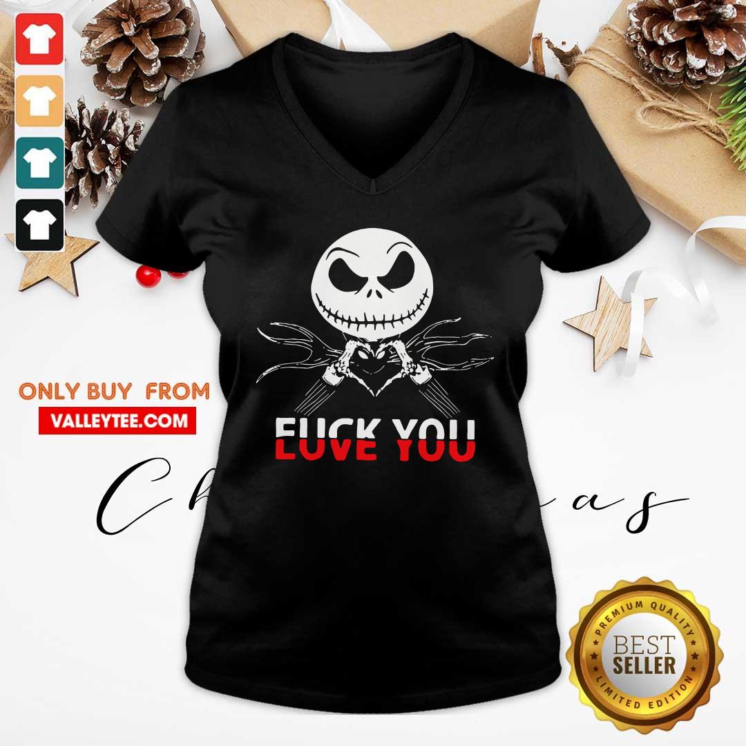 Important Jack Skeleton Fuck You Shirt