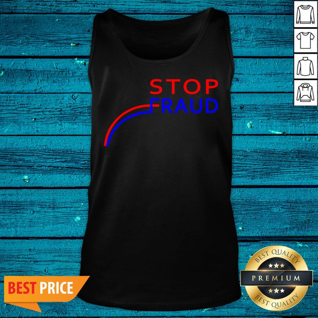 Important Stop Fraud Presidential Election Vote Graph Chart Shirt