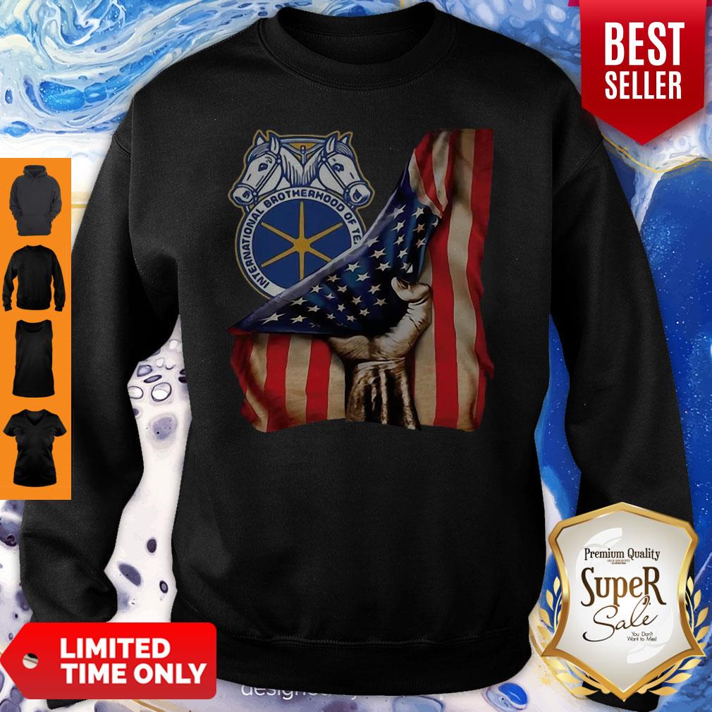International Brotherhood Of Teamsters America Flag Shirt