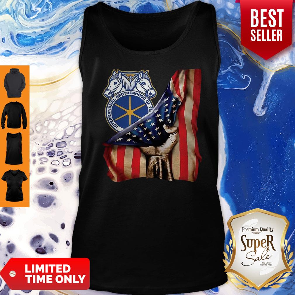 International Brotherhood Of Teamsters America Flag Shirt