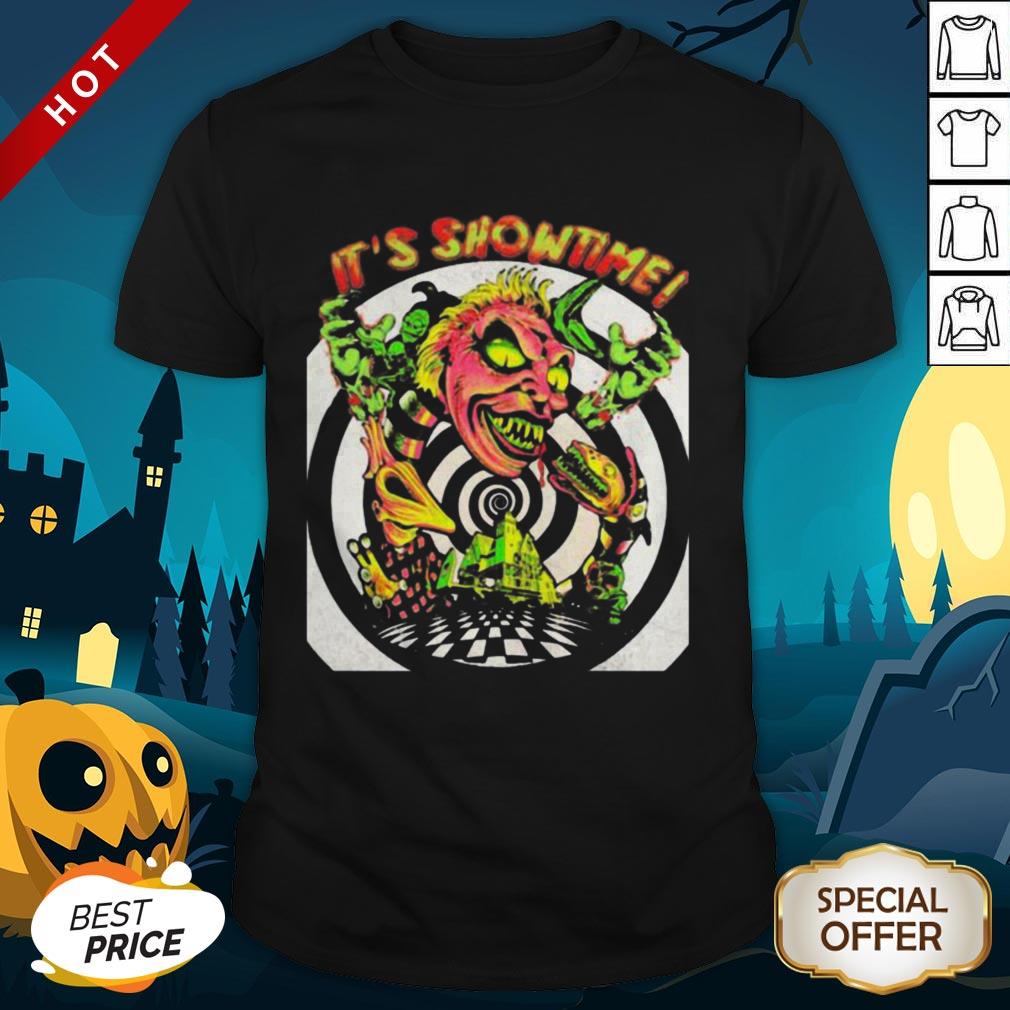 It’s Showtime Funny Beetlejuice Halloween Shirt