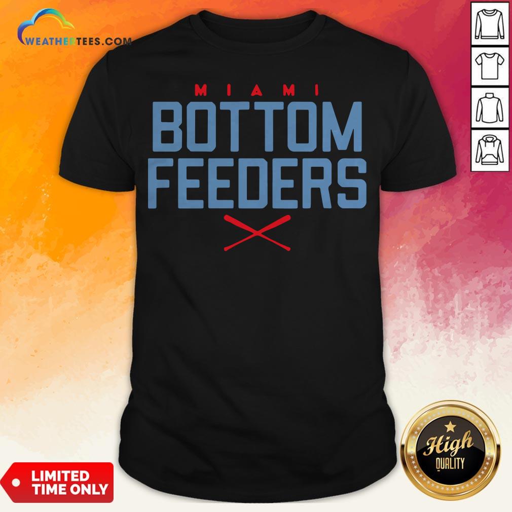 Bottom Feeders Miami Baseball T-Shirt