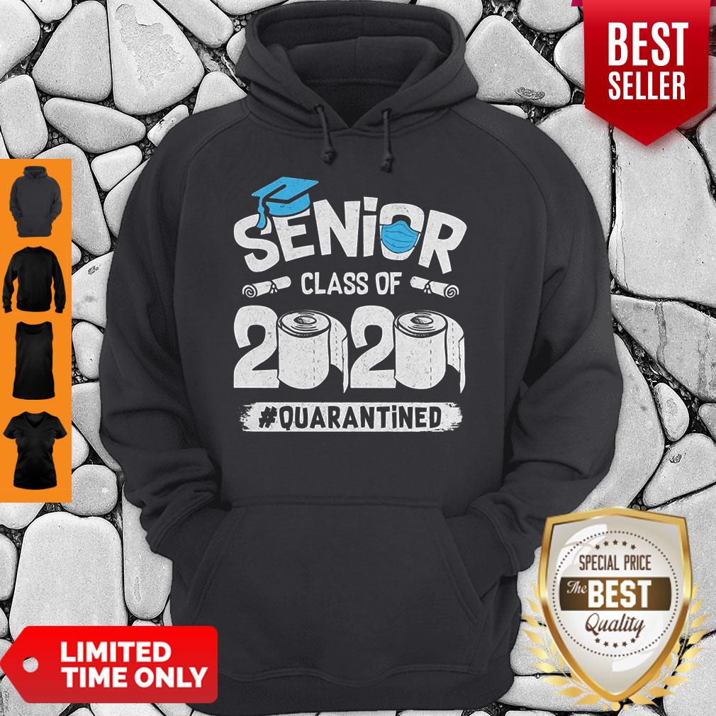 Senior Class Of 2020 Quarantine Graduation Toilet Paper Funny Shirt