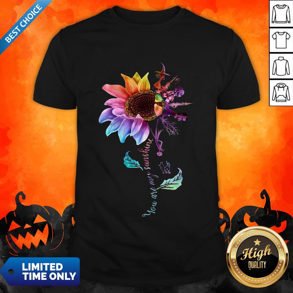 Jack Skellington Sally And Zero You Are My Sunshine Shirt