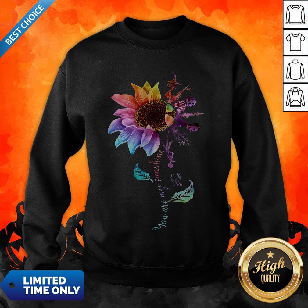 Jack Skellington Sally And Zero You Are My Sunshine Shirt