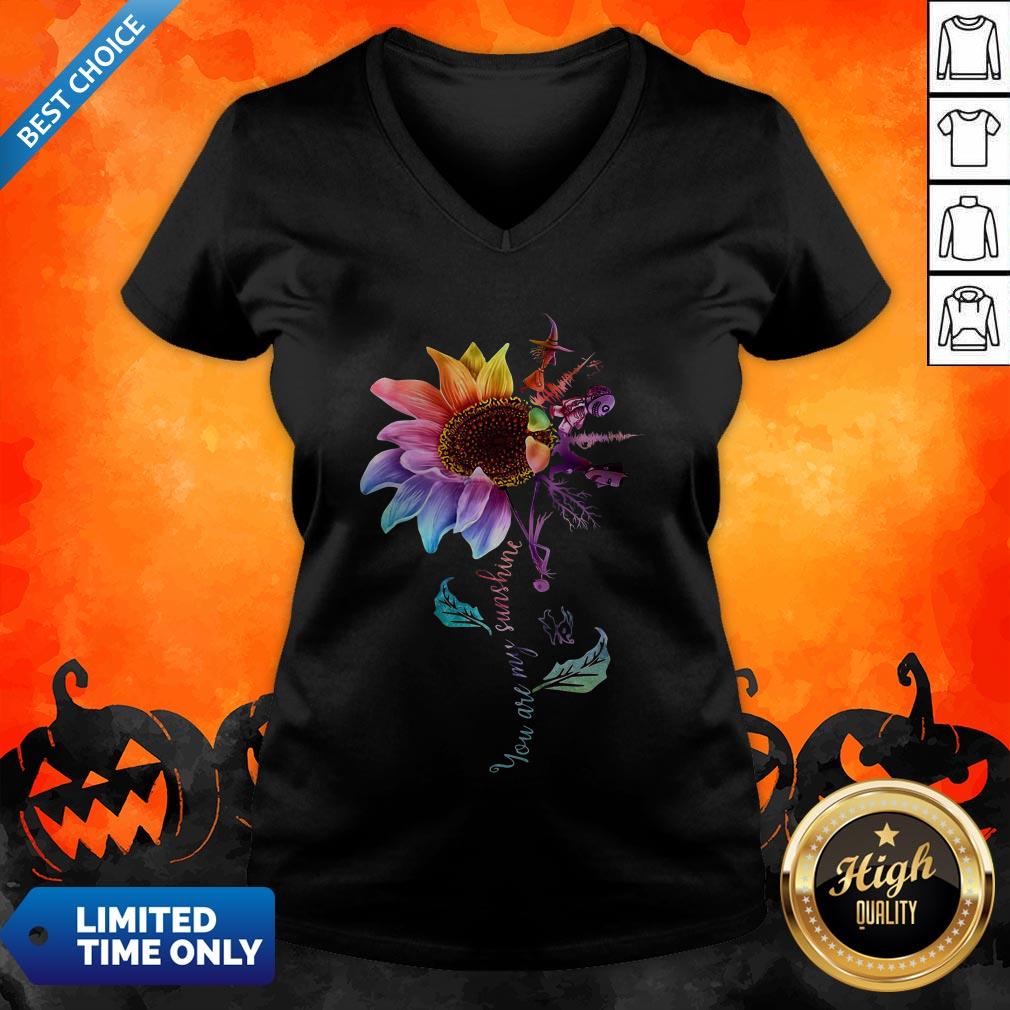 Jack Skellington Sally And Zero You Are My Sunshine Shirt