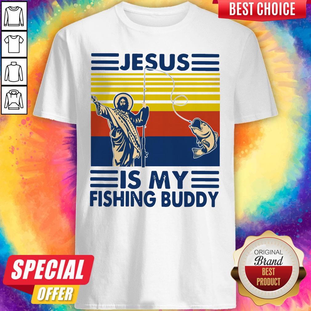 Jesus Is My Fishing Buddy Vintage Shirt