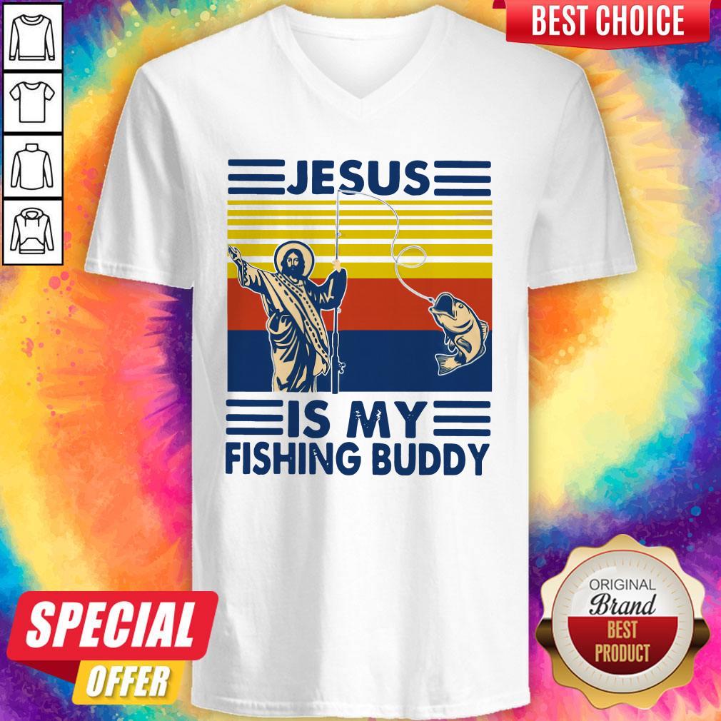 Jesus Is My Fishing Buddy Vintage Shirt