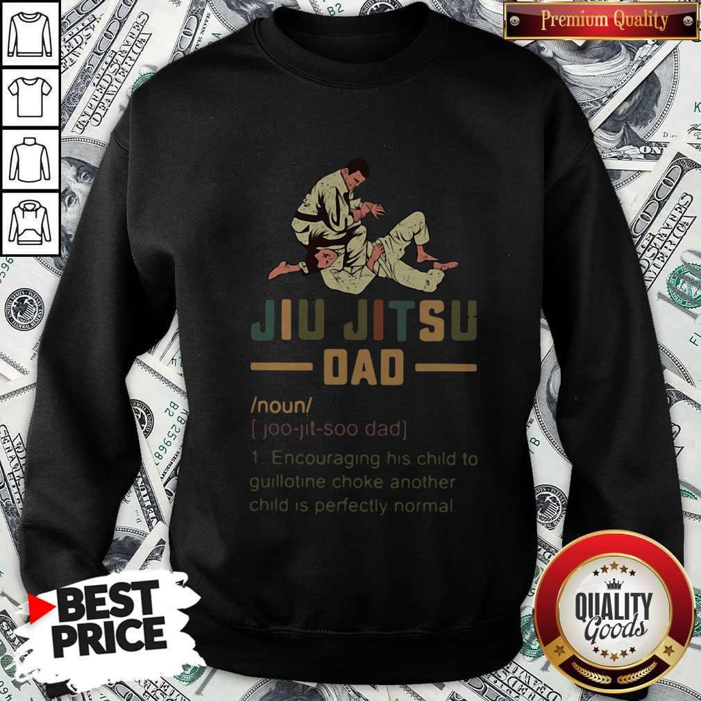 Jiu Jitsu Dad Encouraging His Child To Guillotine Choke Another Shirt