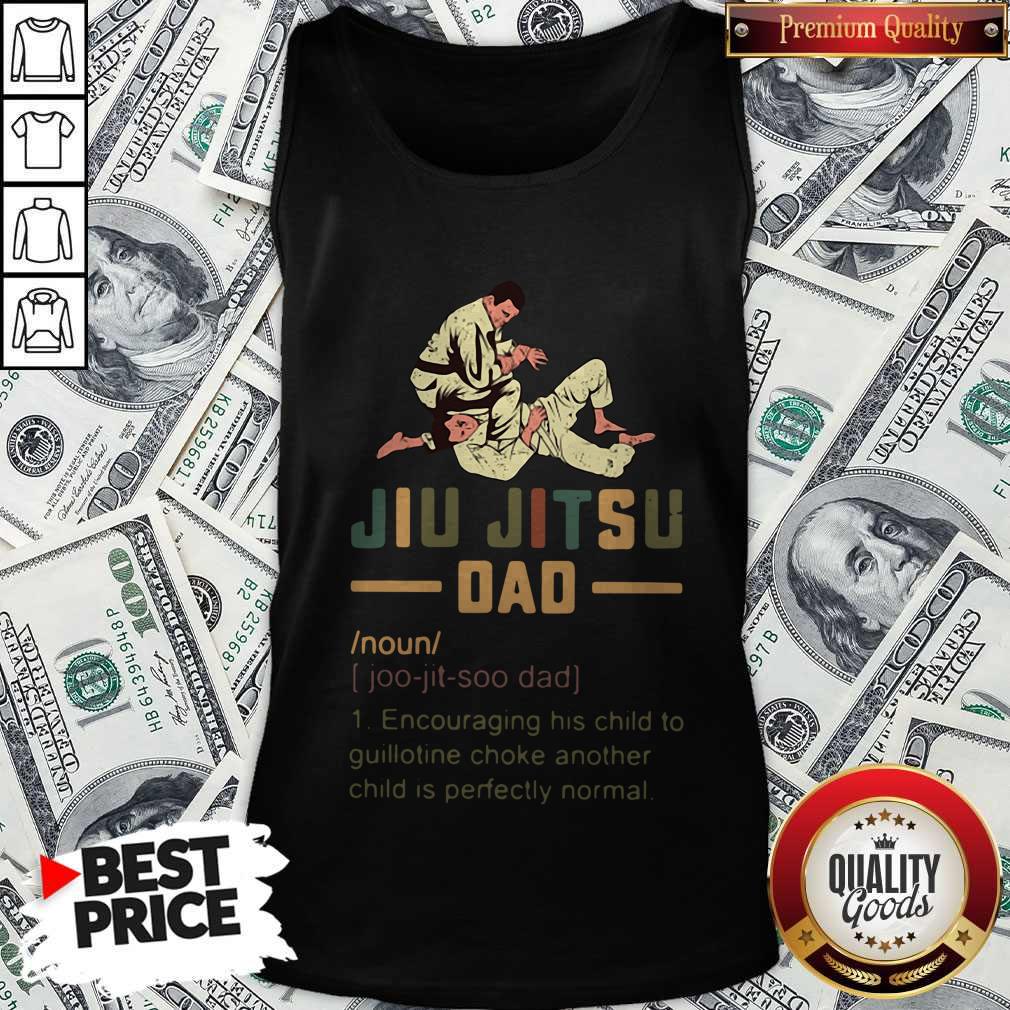 Jiu Jitsu Dad Encouraging His Child To Guillotine Choke Another Shirt
