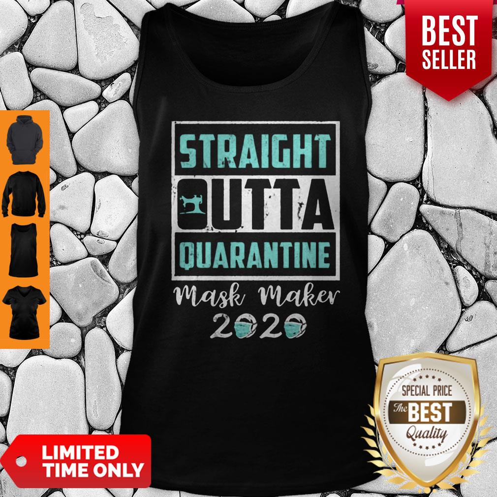 Nice Straight Outta Quarantine Mask Maker 2020 Gift Shirt