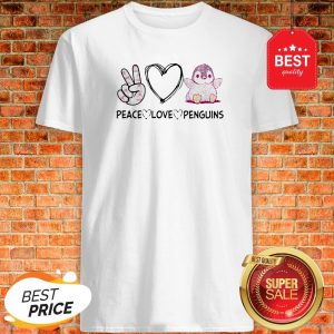 Official Peace Love Penguins Shirt