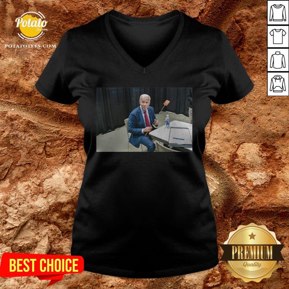 Joe Biden With The Fly Shirt