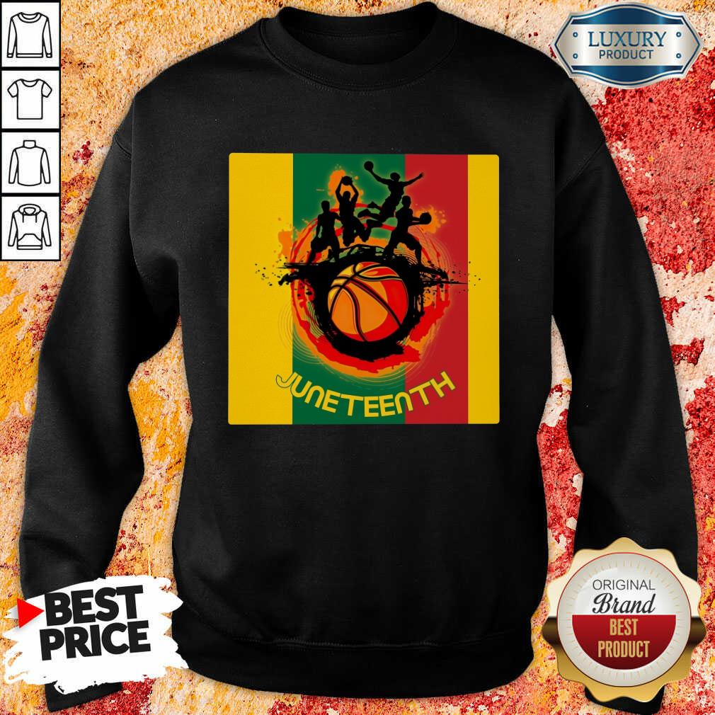 Juneteenth Basketball Team Shirt
