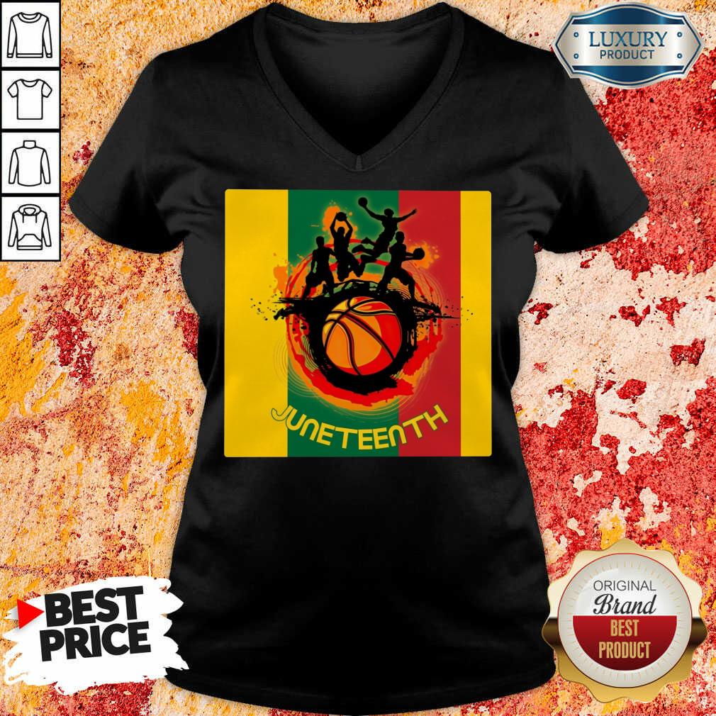 Juneteenth Basketball Team Shirt