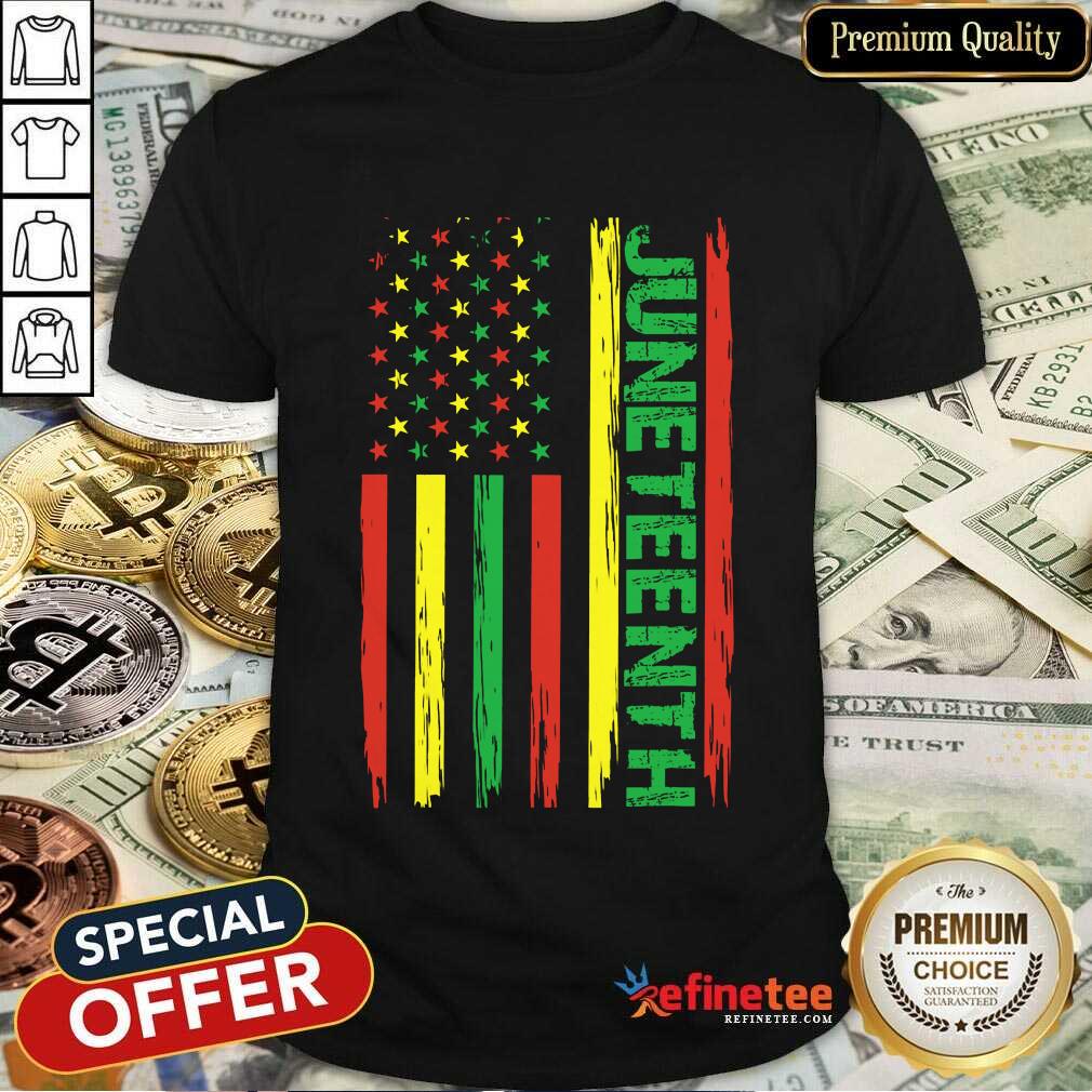 Juneteenth Day Flag Shirt