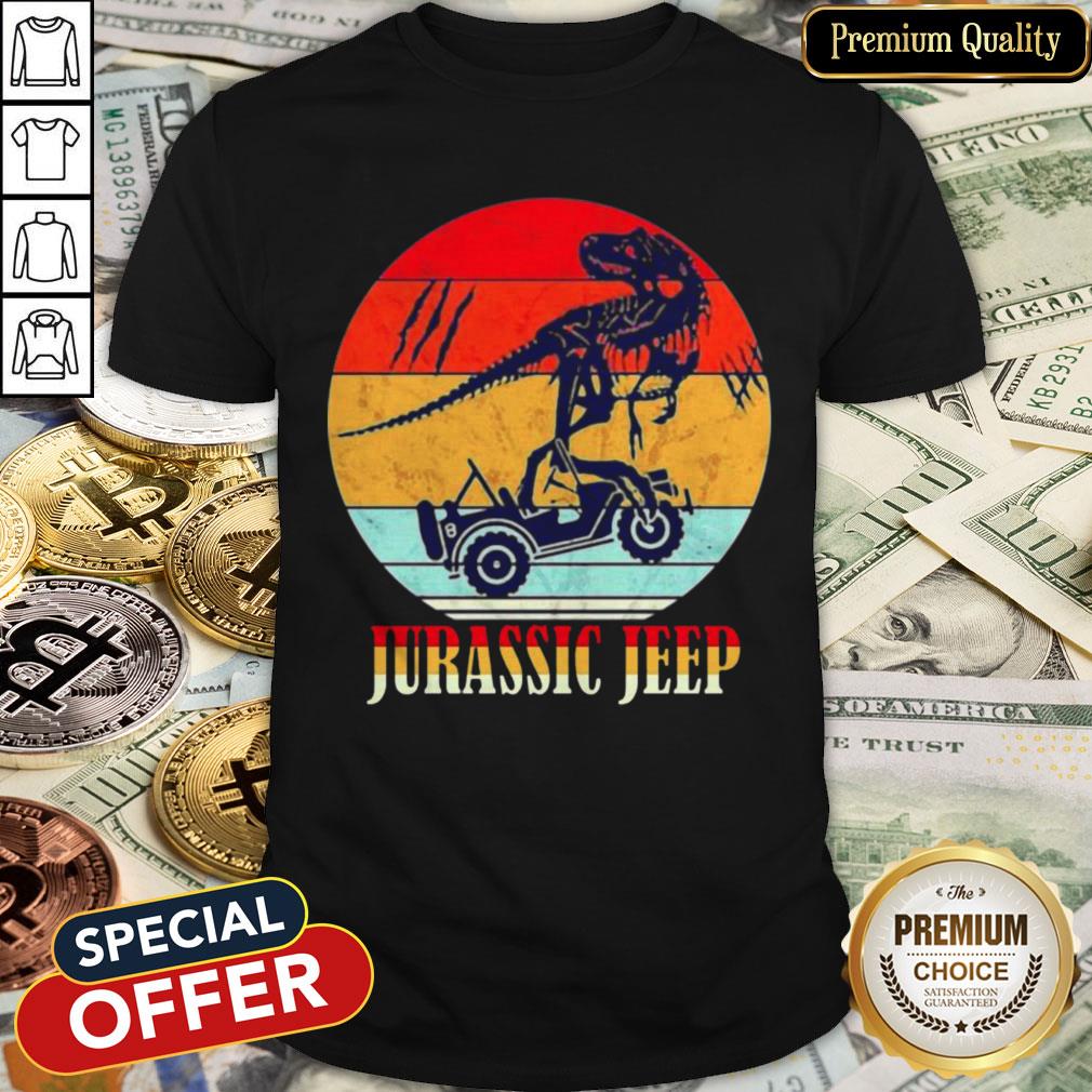 Jurassic Jeep Vintage Halloween Shirt