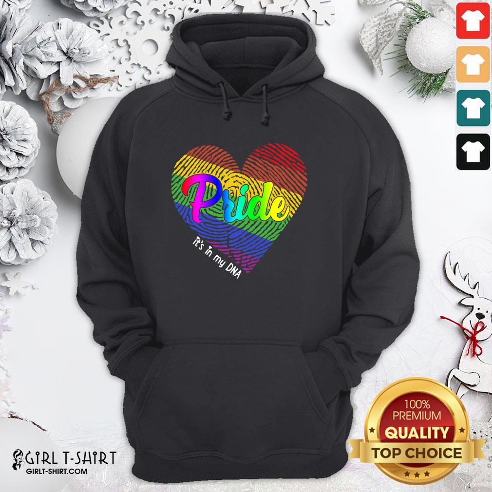 Just LGBT Pride Heart It’s In My DNA Shirt