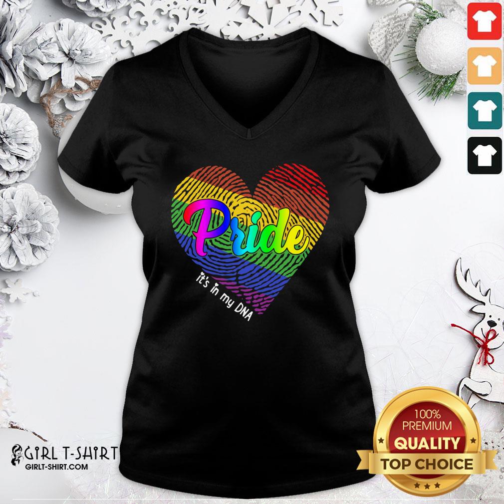 Just LGBT Pride Heart It’s In My DNA Shirt