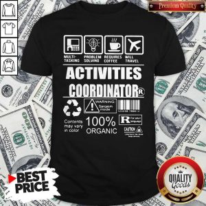 Official Activities Coordinator Shirt