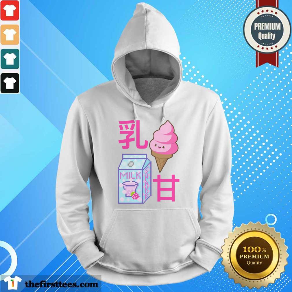 Kawaii Cute Dessert Lover Milk Ice Cream Shirt