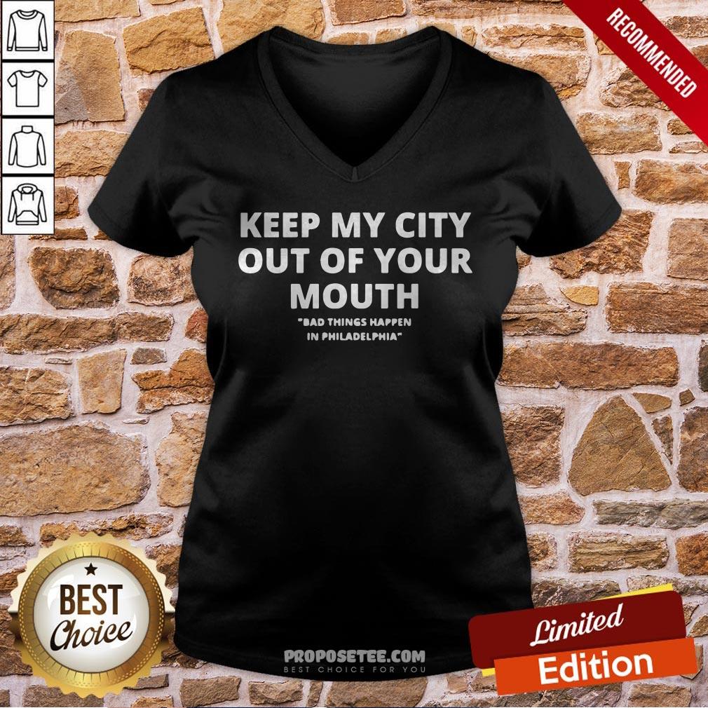 Keep My City Out Of Your Mouth Presidential Debat Anti Trump Shirt