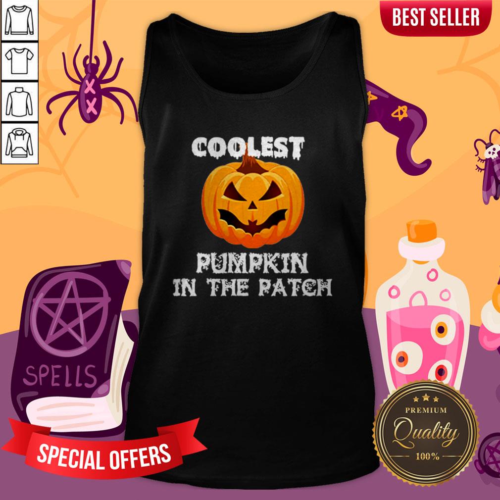 Kids Coolest Pumpkin In The Patch Halloween Womens Shirt