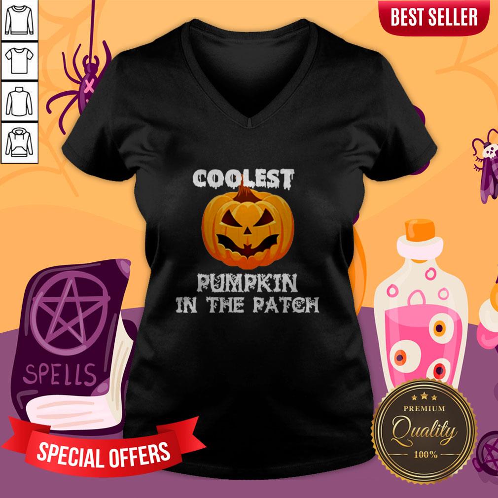 Kids Coolest Pumpkin In The Patch Halloween Womens Shirt