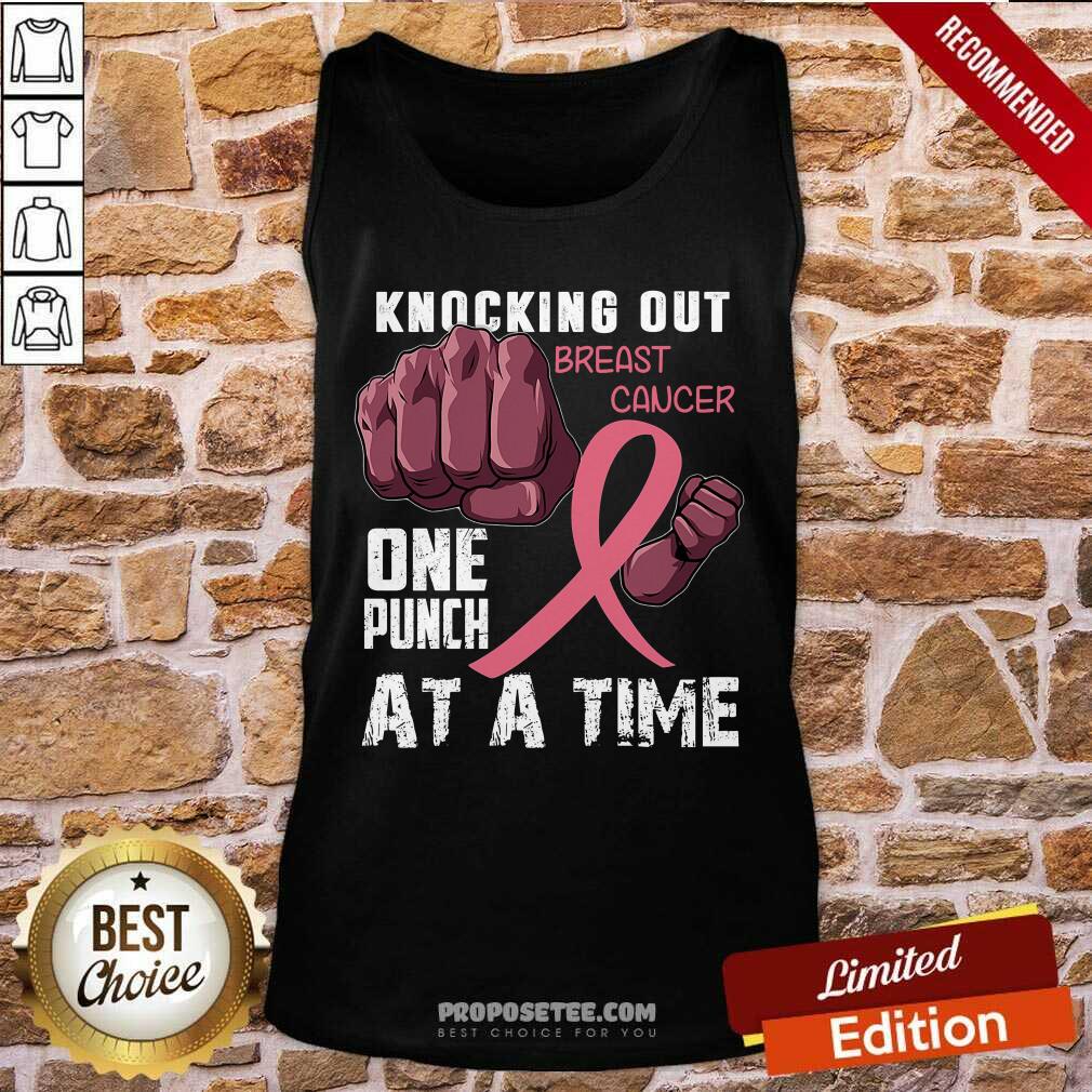Knocking Out Breast Cancer One Punch Shirt