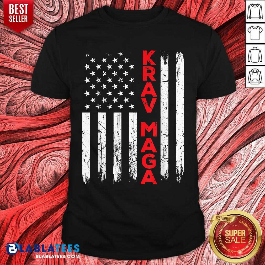 Krav Maga Passion 4th Of July Shirt