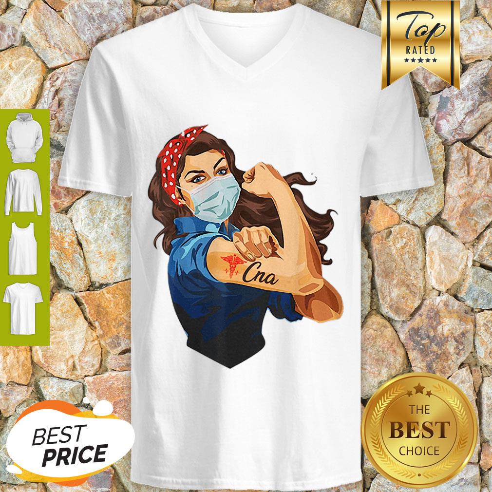Nice Strong Girl Tattoo CNA Certified Nursing Assistant Shirt