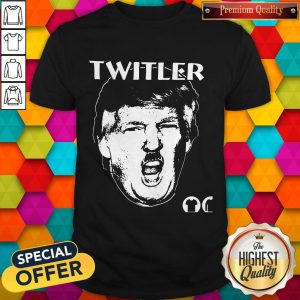 Premium Anti TrumpTwitler Nazi Trump Hitler Shirt