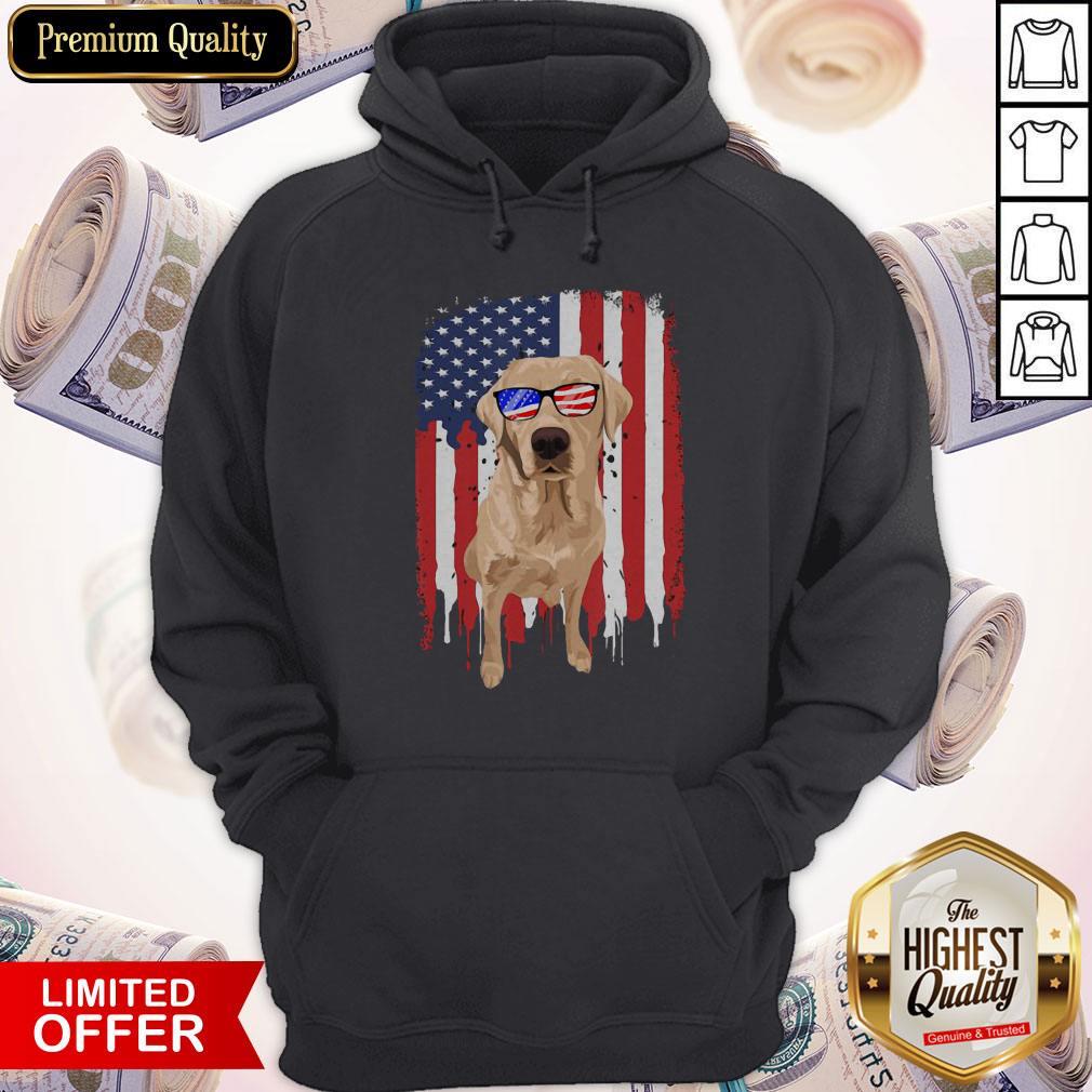 Labrador Retriever Independence Day Premium Nice Shirt
