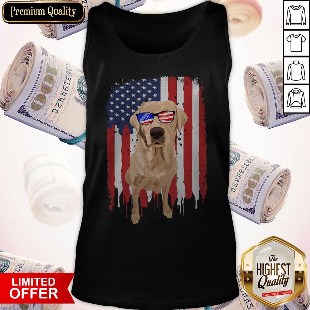 Labrador Retriever Independence Day Premium Nice Shirt