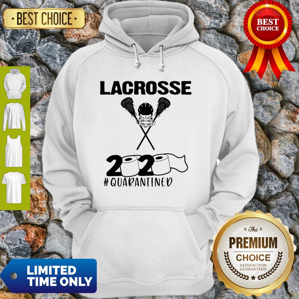 Lacrosse 2020 Face Mask #Quarantined COVID-19 Shirt