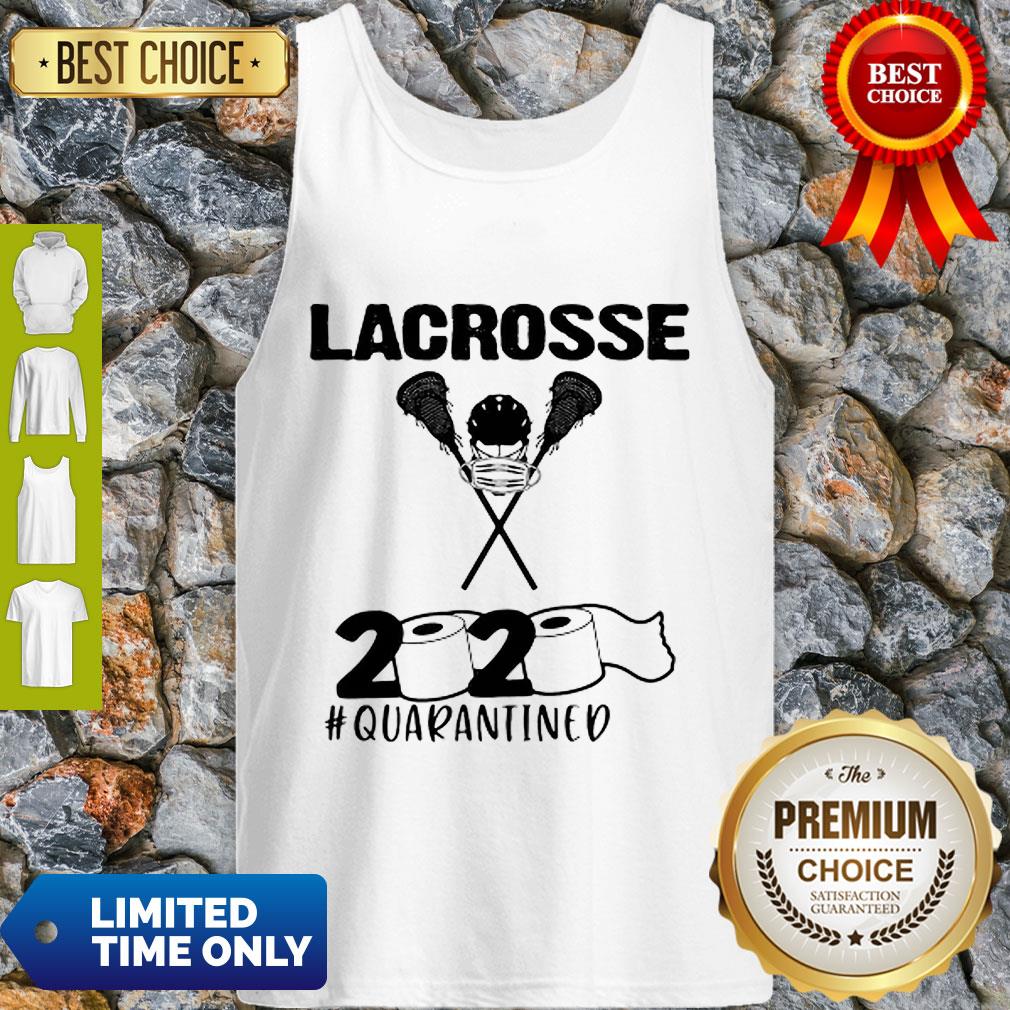 Lacrosse 2020 Face Mask #Quarantined COVID-19 Shirt